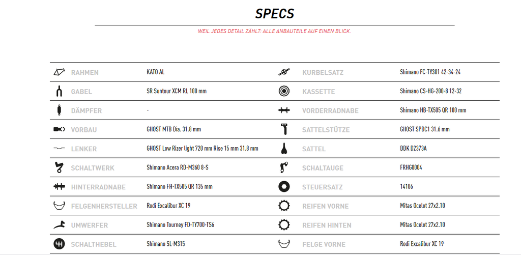 Ghost Kato Essential 27.5 AL U