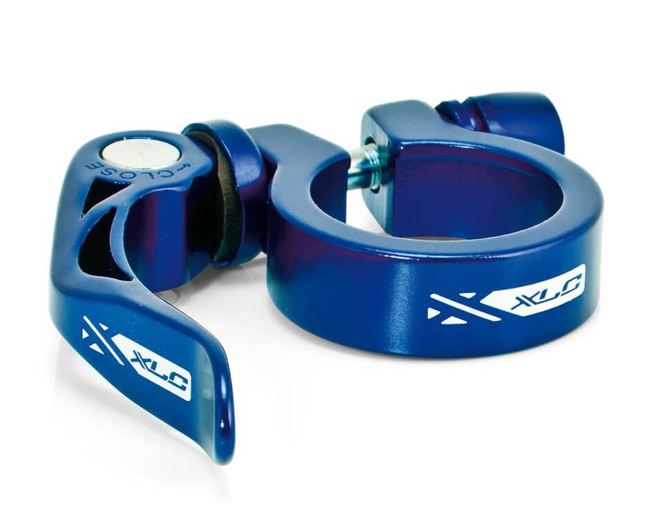 XLC Sattelstütz-Klemmring 34,9mm blau