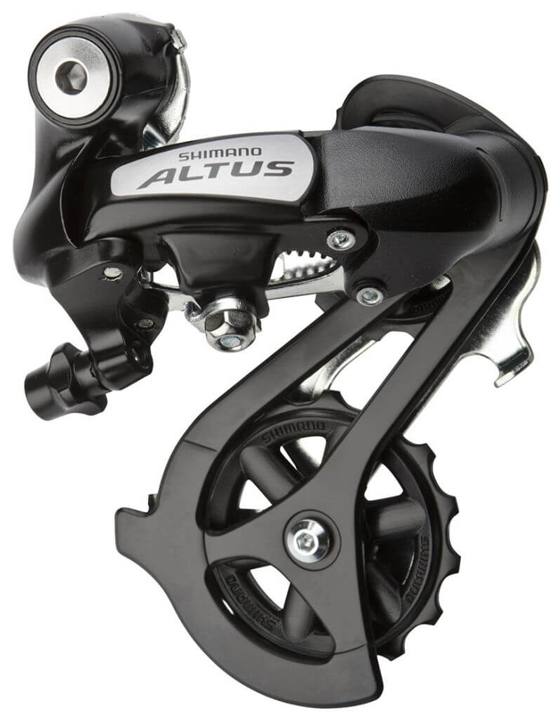 Shimano Schaltwerk Altus 7/8-f. schwarz