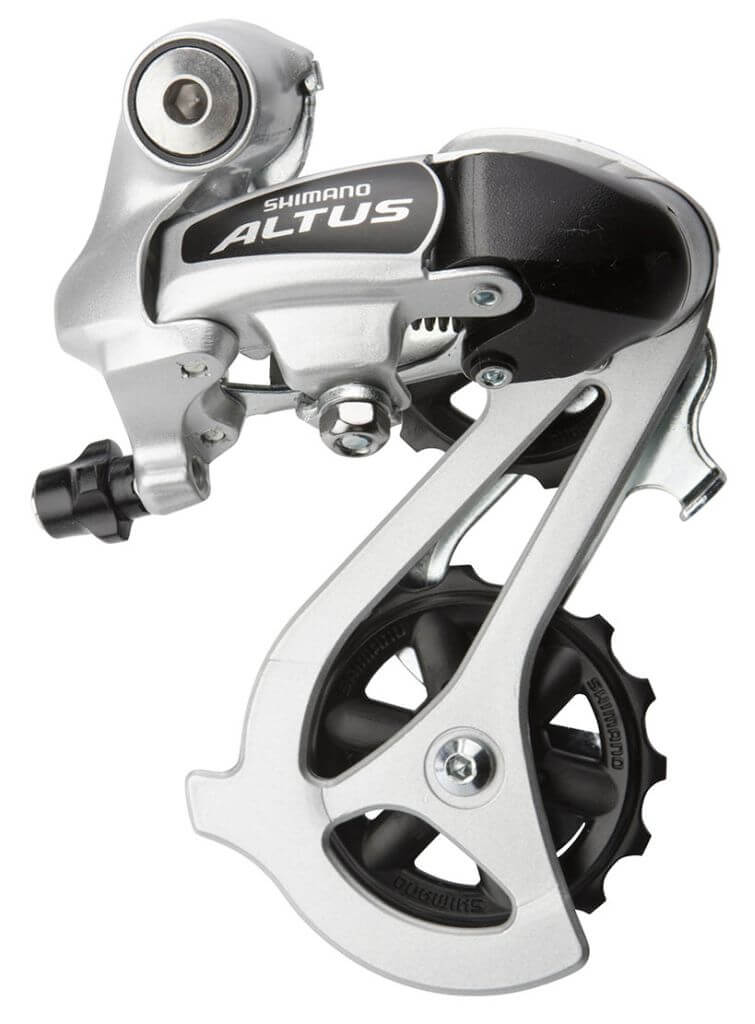 Shimano Schaltwerk Altus 7/8-f. silber