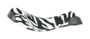 QU-AX Einradsattel Luxus zebra