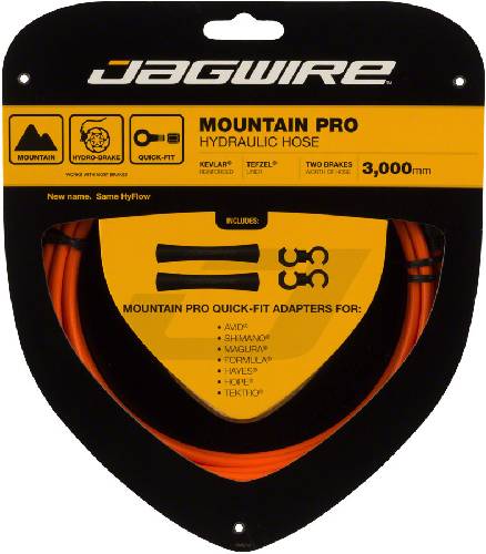 Jagwire Hy-Flow Quick-Fit Bremsschläuche orange