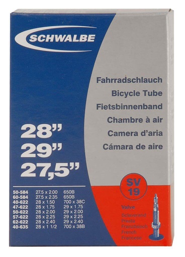 [10430343] Schwalbe Schlauch SV19