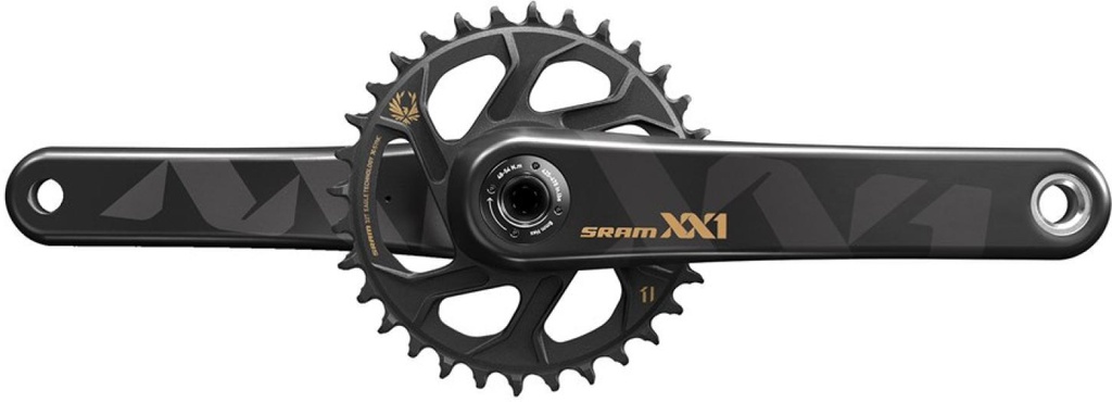 Sram Kurbel XX1 Eagle BB30 32Z. 175mm gold