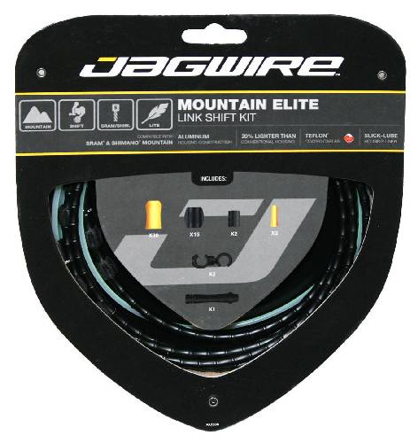 Jagwire Mountain Elite Link Schaltzug Komplettset
