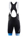 Craft Verve Glow Bib Shorts M schwarz/blau Gr.M