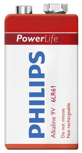 [978622] Philips Batterie 6LR61