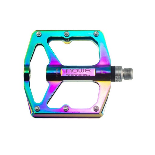 [195027] Now8 Flachpedal M46 oilslick
