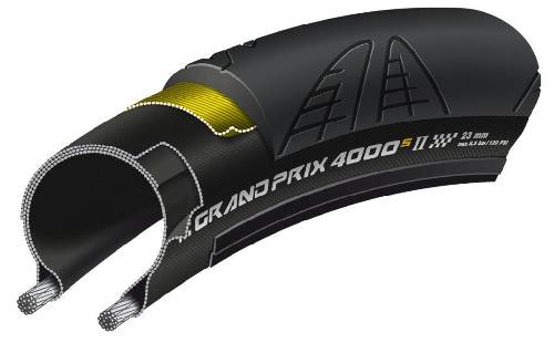 Continental Grand Prix 4000 S II 700x25C Faltreifen