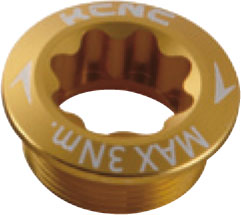 KCNC Kurbelschraube Shimano links