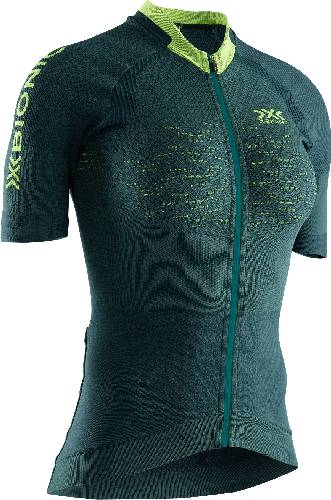 X-Bionic The Trick G2 Bike Zip Shirt 4.0 pine green/amazonas green